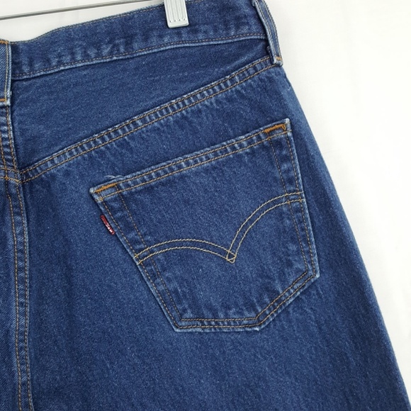 Levis 501 Buttonfly Mens Jeans W36 L32  W35 L32 - Picture 4 of 7